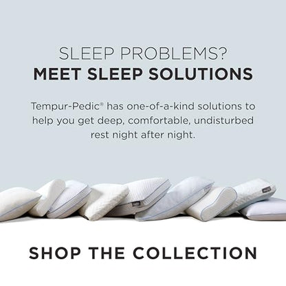 Tempur-Pedic TEMPUR-Cloud Dual Cooling Pillow, King (Pack of 1), White