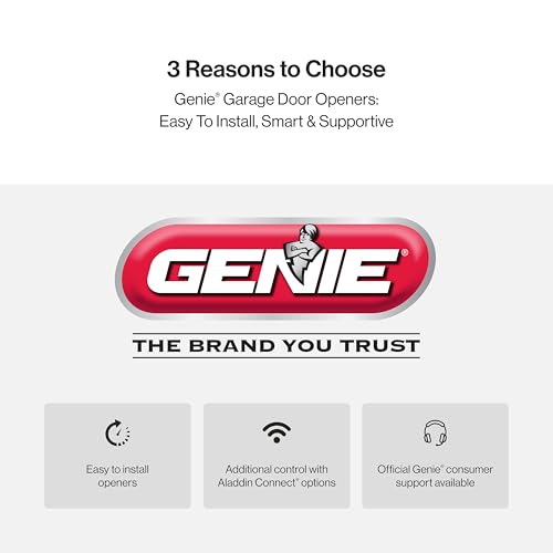 Genie StealthDrive 7155 Connect Smartphone-Controlled Belt Drive Garage Door Opener - 1 Each