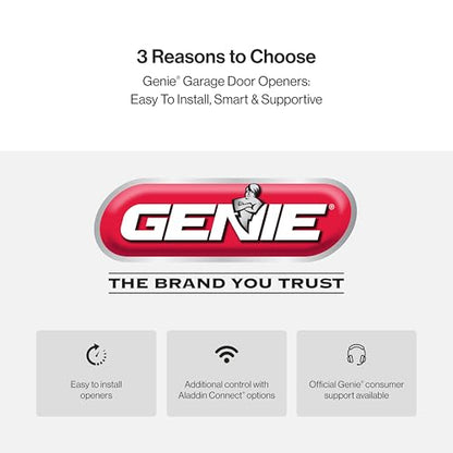 Genie StealthDrive 7155 Connect Smartphone-Controlled Belt Drive Garage Door Opener - 1 Each