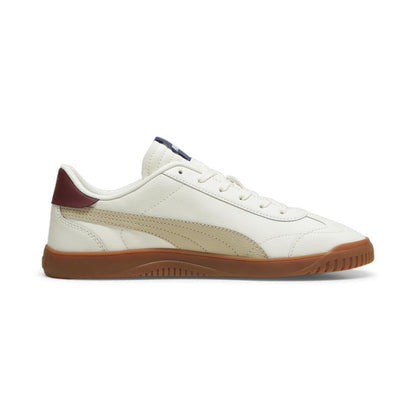 PUMA Mens Club 5v5 Sneaker, Warm White-Putty-Team Regal Red-Clyde Royal, 8