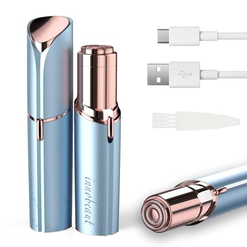innobeaut Painless Electric Facial Hair Remover for Women, USB Rechargeable