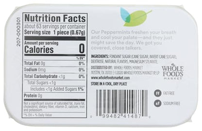 365 by Whole Foods Market, Peppermints, 1.5 Ounce