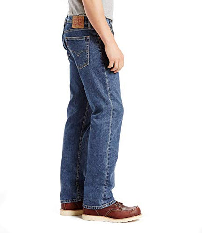 Levi's Men's 505 Regular Fit Jeans (Also Available in Big & Tall), Stonewash/Stretch, 33W x 34L