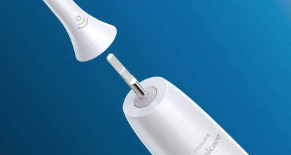 Philips Sonicare W DiamondClean - Genuine Replacement Electric Toothbrush Heads, Black, 4 Pack One Year Supply, HX6064/95