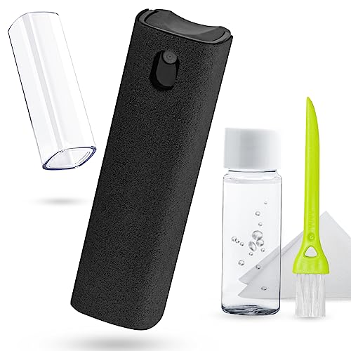 walrfid Screen Cleaner Touchscreen Mist Spray for Phone Laptop TV, Black
