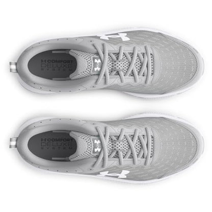 Under Armour Men's Charged Assert 10, (102) Mod Gray/Mod Gray/White, 9.5, US