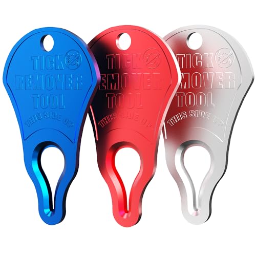 Tick Remover Tool 3 Pack, Suitable for Pets, Animals, and Humans.