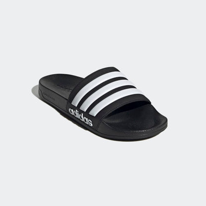 adidas Adult Adilette Shower Core Black/White/Core Black 10