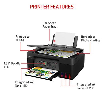 Canon MegaTank G3270 All-in-One Wireless Inkjet Printer. for Home Use, Print, Scan and Copy
