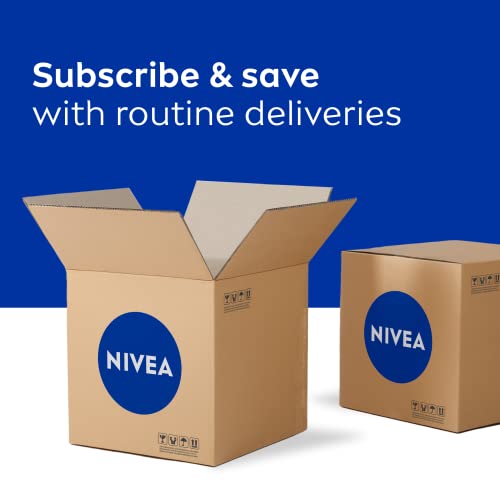 NIVEA Essentially Enriched Body Lotion for Dry Skin, 48-Hour Moisturizing Lotion with Deep Nourishing Serum and Almond Oil, 16.9 Fl Oz Pump Bottle