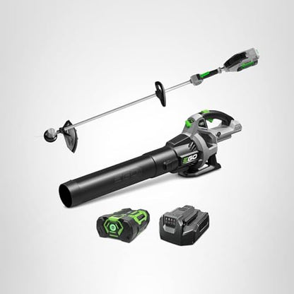 EGO Power+ 56-Volt 15" String Trimmer & 530 CFM Blower Combo Kit with 2.5Ah Battery and 210W Standard Charger, ST1502LB