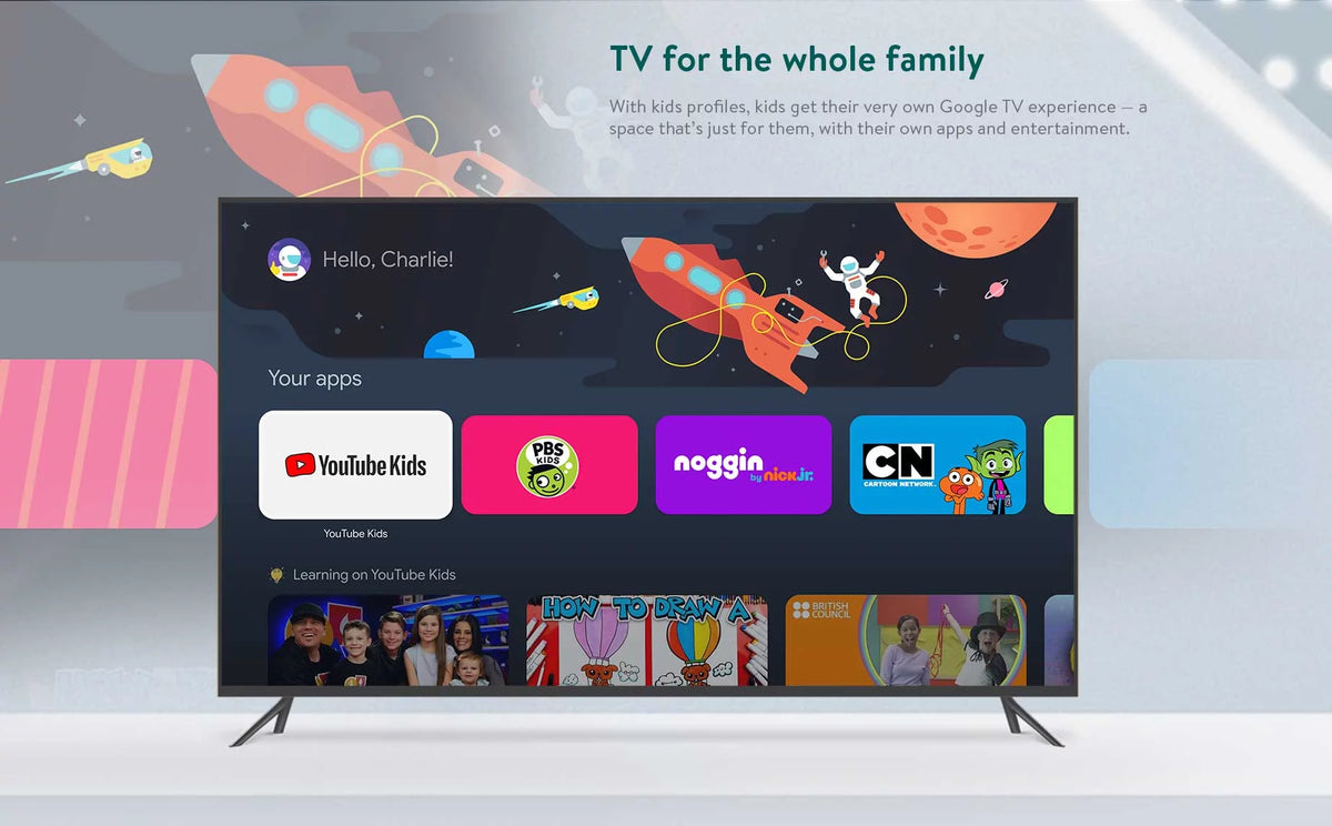 onn. Google TV Full HD Streaming Device (New, 2023)