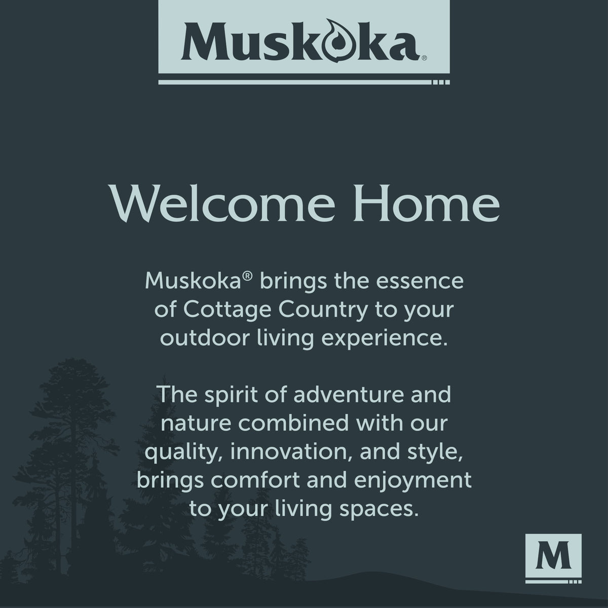 Muskoka 19.5" Stainless Steel Smokeless Wood Burning Fire Pit with Protective Cover