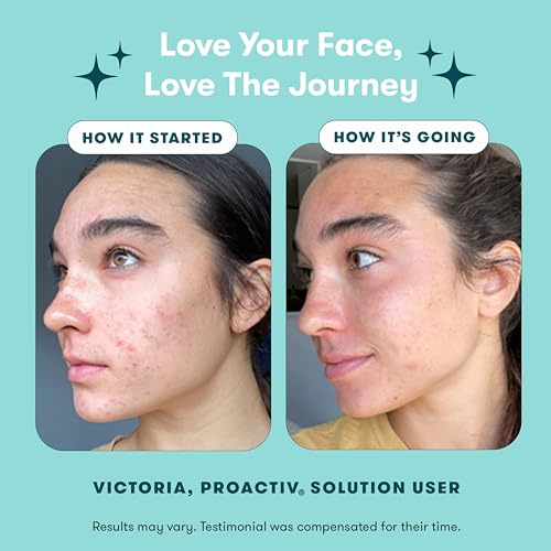 Proactiv Solution Acne Treatment Kit, Original 3-Step Face Routine, 30-Day | Treats and helps prevent acne with a complete 30-day 3-step routine.
