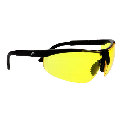 Walker's Sport Glasses with 4 Interchangeable Lens, Impact-Resistant Durable Hunting Shooting Eye Safety Combo Kit - Includes Storage Pouch, Sleeve & Weatherproof Case