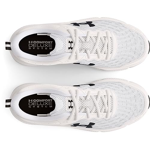 Under Armour Men's Charged Assert 10, (102) White/Black/Black, 9 X-Wide