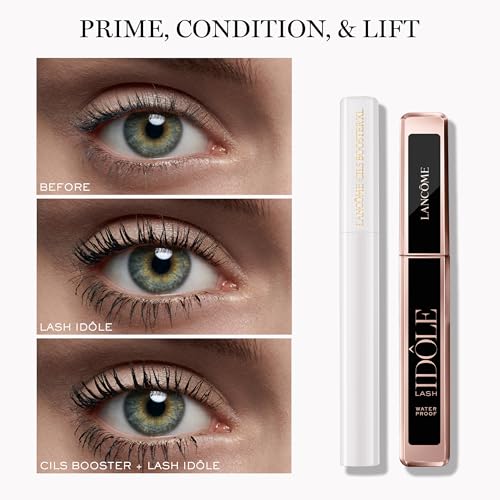 Lancôme Lash Idôle Lash-Lifting & Volumizing Mascara - Black Mascara for Instant Volume, Length & Lift - Smudge Proof & Up To 24H Wear - Black