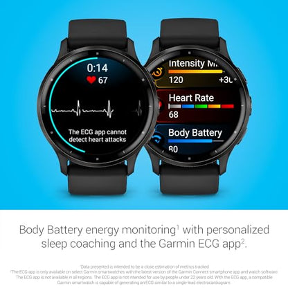 Garmin Venu® 3, Premium Fitness Smartwatch, 45mm, Black