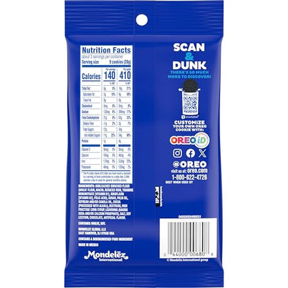 OREO Minis Chocolate Sandwich Cookies, 12 - 3 oz Bags