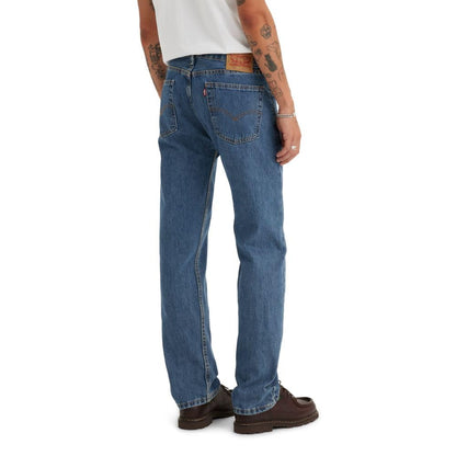 Levi's Men's 505 Regular Fit Jeans (Also Available in Big & Tall), Medium Stonewash, 33W x 30L