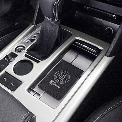 Lucky Line RFID Signal Blocking Key Hider Pouch Wallet with Adhesive & Velcro, Anti-Theft Storage Key FOB Battery Saver Credit Card Identity Protection (91801)