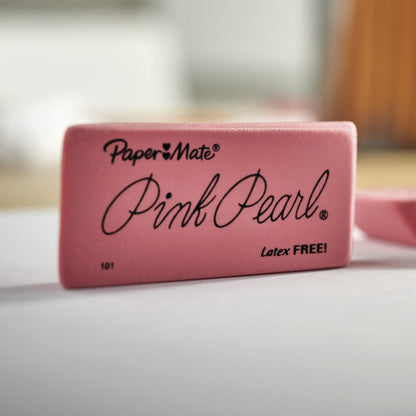 Paper Mate Erasers | Pink Pearl Large Erasers 12 Count