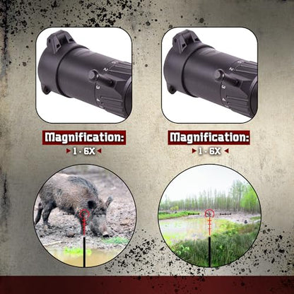 Sightmark Presidio 1-6x24 CR1 SFP Rifle Scope