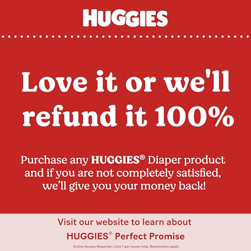 Huggies Newborn Diapers, Little Snugglers Newborn Diapers, Size Newborn (up to 10 lbs), 144 Count