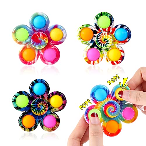 4Pcs Fidget Spinner, Pop Fidget Spinners Kids, Halloween Fidget Toys Bulk
