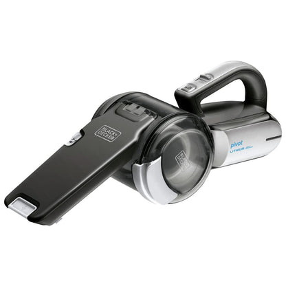 BLACK+DECKER dustbuster PIVOT VAC Cordless Handheld Vacuum, Home and Car Vacuum with Crevice Tool and Pivot Nozzle (BDH2000PL)