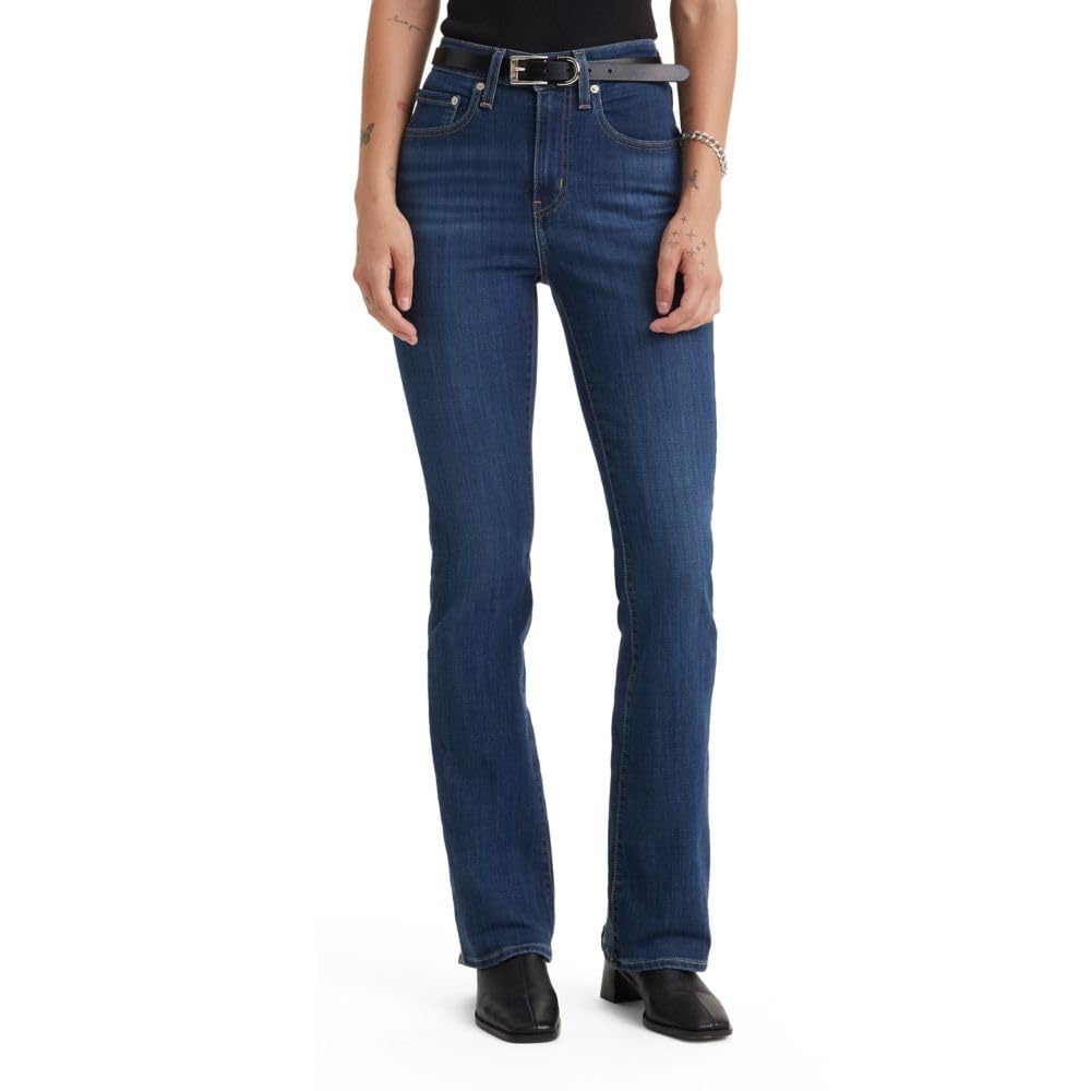 Levi's Women's 725 High Rise Bootcut Jeans, Lapis Dark Horse, 26 (US 2) M