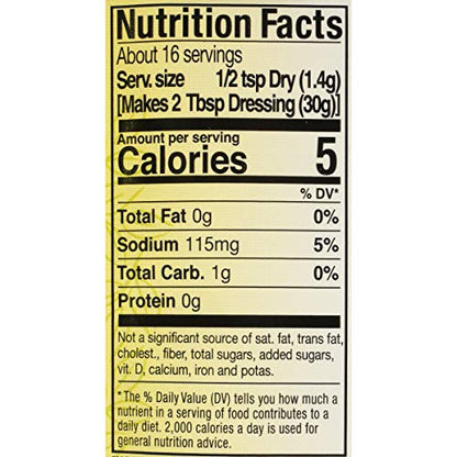 Mrs. Wages Dressing and Dip Mix, Chipotle Ranch, 12 Oz, Pack of 12