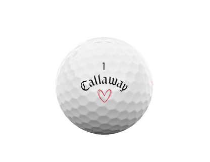 Callaway Golf Supersoft Golf Balls (2025, Valentine)