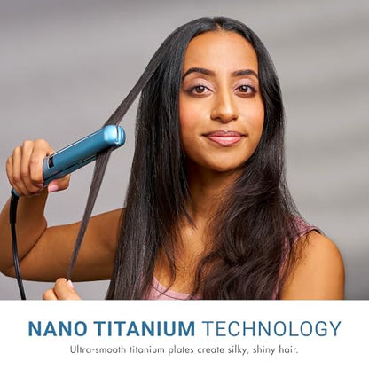BaBylissPRO Nano Titanium Hair Straightener, 1" /25mm Flat Iron Digital Hair Straightener Iron for Professional Salon Results and All Hair Types