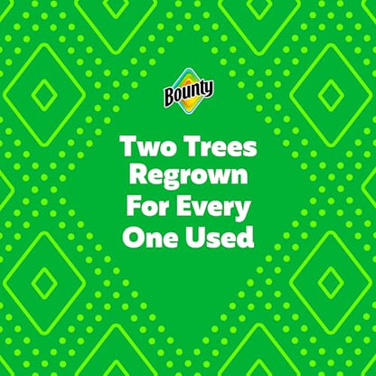 Bounty Essentials Select-A-Size Paper Towels, White, 2 Triple Rolls = 6 Regular Rolls (Packaging May Vary)