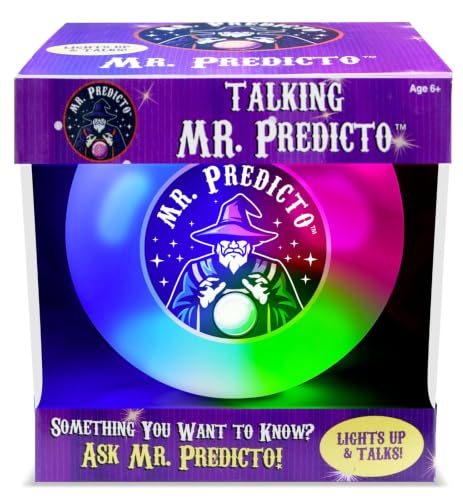 Mr. Predicto Talking Crystal Ball Fortune Teller, Halloween Toy for Kids