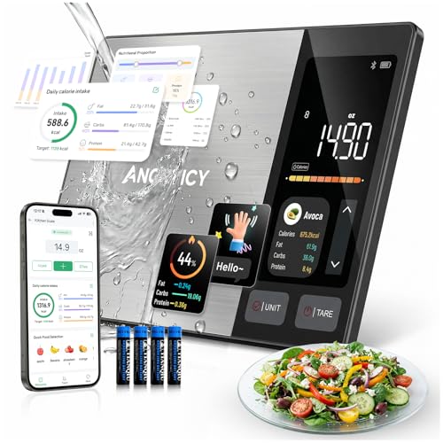 Smart Food Scale with Nutritional Calculator, Free APP with 24 Nutrients