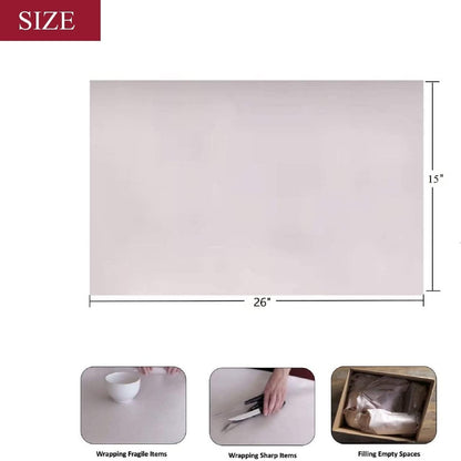70 Sheets Newsprint Packing Paper Sheets for Moving, Shipping, Box Filler, Wrapping and Protecting Fragile Items 1.8 Lbs (26” x 15”)