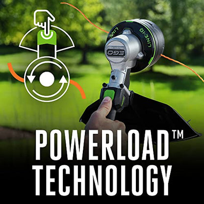 EGO Power+ ST1623T 56-Volt 16-Inch Cordless String Trimmer, 4.0Ah Battery, 320W Charger Included Plus Extra BA1400T 2.5Ah Battery