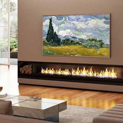 Hisense 85-Inch Class QLED 4K S7N CanvasTV Series Dolby Vision HDR Google Smart TV (85S7N, 2025 Model) - 144Hz, Art Mode, Anti-Glare Panel, Hi-Matte Display, UltraSlim Wall Mount & Frame Included