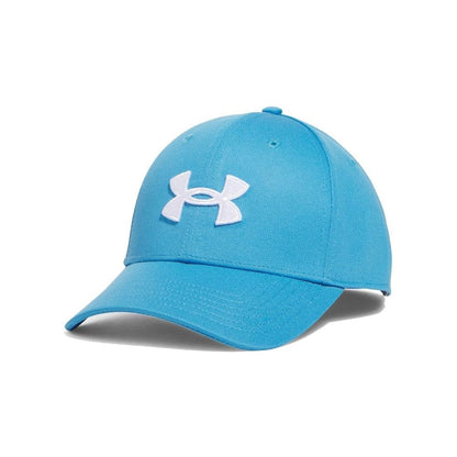 Under Armour Men's Blitzing Cap Stretch Fit, (452) Ether Blue / / White, X-Large/XX-Large