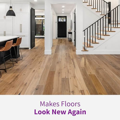 Rejuvenate Professional Wood Floor Restorer Fills Scratches, Shines And Protects Wood Flooring For A High Gloss Shine, 1 Gallon