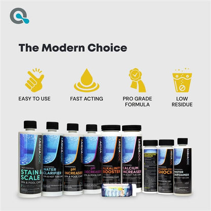 Hot Tub Chemicals Starter Kit - Chlorine Spa Starter Kit Chemicals for Hot Tub - Convenient Hot Tub Starter Kit & ph Control Kit - Effective Chlorine pH Balancer & Inflatable Hot Tub Chemical Kit