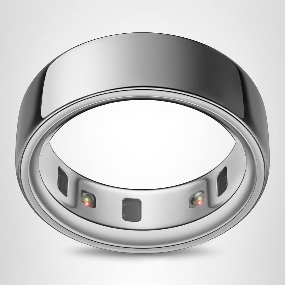 Oura Ring 4 - Silver - Size 8 - Size Before You Buy