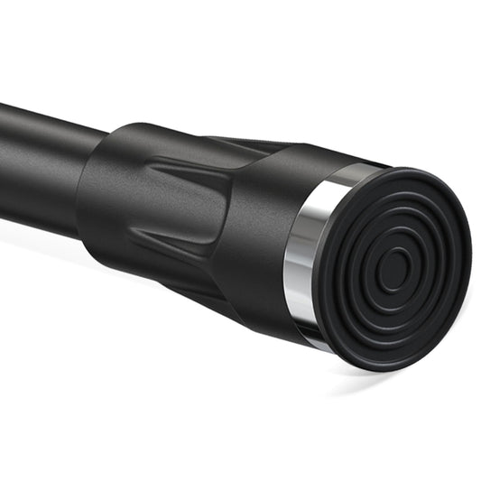 Black Shower Curtain Rod 48 to 84 Inch Adjustable Heavy Duty Stainless Steel Spring Tension Curtain Rods for Bathroom Windows Closet Rod No Drill