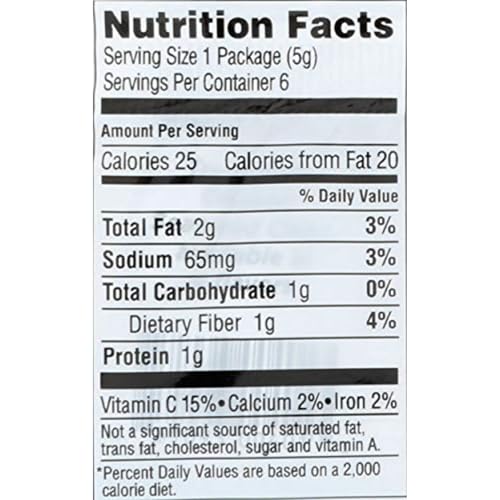 Gimme Seaweed Organic Premium Roasted Seaweed Snacks, Sea Salt, 6 Count, Keto, Vegan, Gluten-Free, Great Source of Omega3s and Iodine, Healthy On-The-Go Snack for Kids and Adults