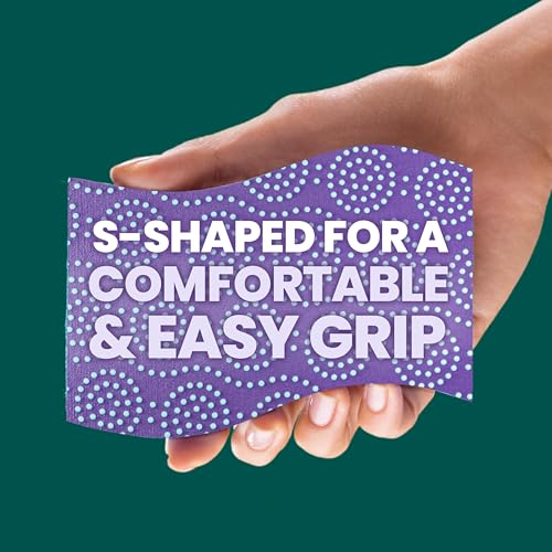 Scotch-Brite Odor Resist Non-Scratch Scrub Sponge, Dishwasher-Safe Kitchen Sponges that Resist Bacterial Odors, Multipurpose Dish Sponge for Gentle Cleaning, 6 Dish Sponges