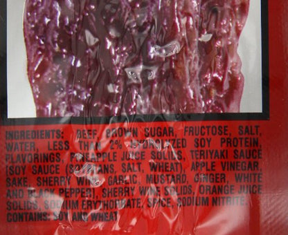 Jack Link's Beef Steak, Teriyaki – Protein Snacks, Meat Snack with 9g of Protein, Made with 100% Beef, Individually Wrapped Bulk Snack Pack, Keto Friendly – 1 Oz. (12 Count)