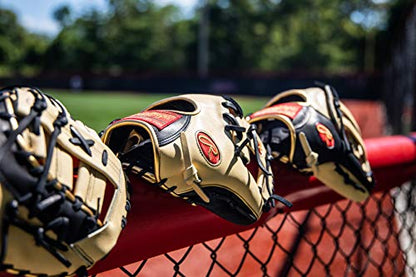 Rawlings | HEART OF THE HIDE Baseball Glove | R2G - Narrow Fit | Advanced Break-In | 11.5" | Pro I Web | Right Hand Throw | Camel/Black