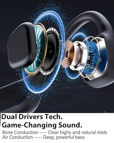 Bone Conduction Headphones, Swimming Headphones, Open Ear Headphones